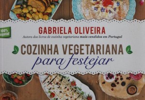 Livro "Cozinha Vegetariana para Festejar"