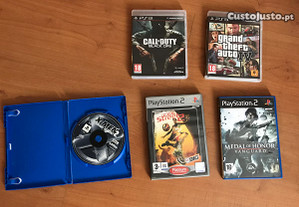 Jogos PS3/ PS2 e PSP (Playstation)