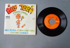 Disco vinil single - Bilu Teteia - Mauro Celso