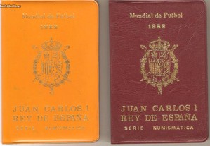 Carteira de Moedas Mundial de Futebol Espanha 1982