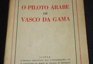 Livro O Piloto Árabe de Vasco da Gama 1959