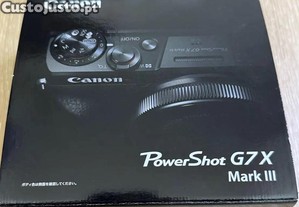Máquina fotográfica Canon PowerShot g7x mark iii