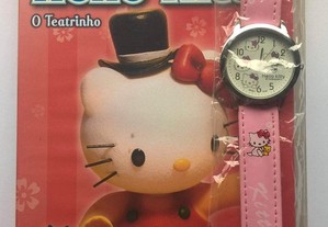 Hello Kitty O teatrinho - DVD + Relógio Hello Kitty (Rosa)