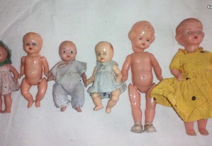 bonecas antigas pequenas