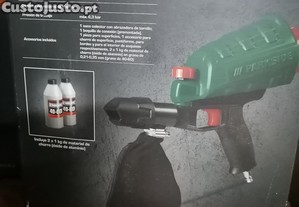 conjunto m�scara de soldar, m�quina plasma de cortar chapa, Pistola de jato de areia.