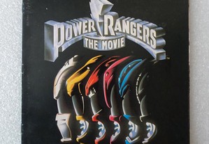 Caderneta de cromos vazia Power Rangers - The Movie - Merlin Collections .