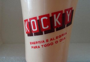 Antigo copo Kocky plásticos Leiria