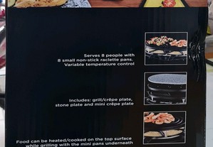 Festa Raclette com 8 panelas 1200W
