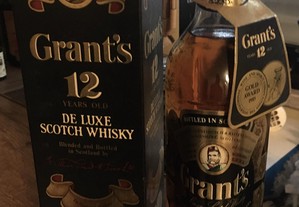 Whisky Grants 12 anos 40vol,75cl.