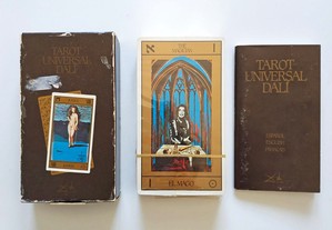 Tarot Universal Dali baralho de cartas selado - vintage 1984