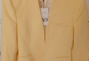 Blazer amarelo Zara novo com etiqueta