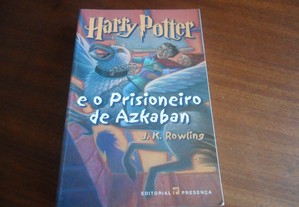  "Harry Potter e o Prisioneiro de Azkaban" de J. K. Rowling - 1ª Edição de 2000