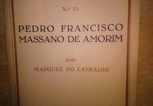 Pedro Francisco Massano de Amorim.