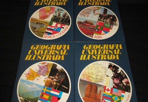 Livro s Colecção Geografia Universal Ilustrada 4 Volumes