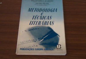 Metodologia e Técnicas Literárias de Salvatore F. Di Zenzo