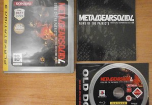 metal gear solid 4 - sony playstation 3 ps3