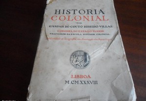 "Historia Colonial" de Gaspar Couto Ribeiro Villas