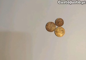 X Centavos 1943; XX Centavos 1943 e 1948