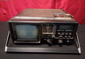 antigo radio televisao Crown 5TV - 57R