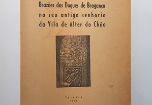 Rafael Salinas Calado // Brazões dos Duques de Bragança 1948 Dedicatória