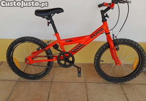 Bicicleta roda 18 (6-8 anos)
