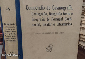 Compêndio de Cosmografia, Cartografia, Geografia Geral 1932