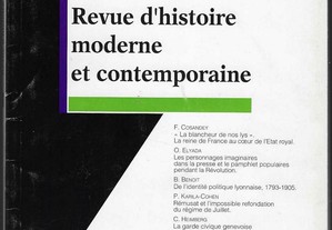 Revue d'histoire moderne et contemporaine, 44, 1997.