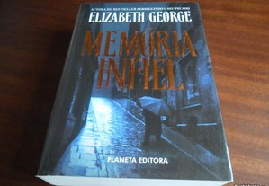 "Memória Infiel" de Elizabeth George - 1ª Edição de 2003