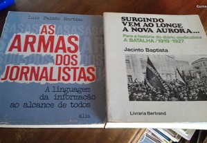 Obras de Luís Paixão Martins e Jacinto Baptista