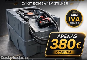 Depósito para Gasóleo STILKER 200L 12V 40L/min Polietileno
