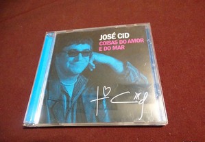 CD-José Cid-Coisas do amor e do mar-Autografado