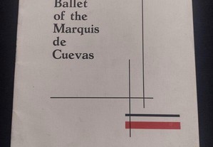 Programa Ballet of the Marquis de Cueva 1961