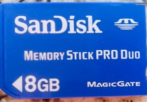 Memory Stick Sandisk 8 Giga.