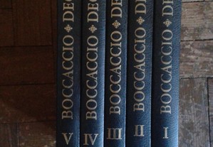 Decameron, de Boccaccio 5 vol. (colecção completa)