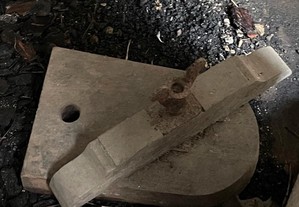 ferramenta antiga em madeira das vindimas
