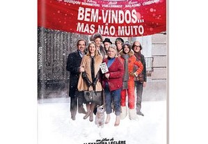 Dvd BEM-VINDOS... Mas não Muito Filme francês de Alexandra Leclère Legendas em Português