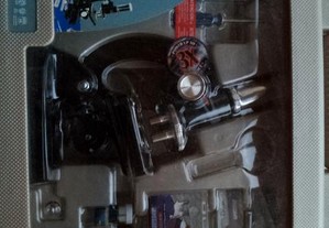 Kit Microscópio de Luxo com mala de transporte