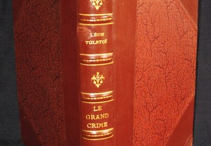 Livro Le Grand Crime Léon Tolstoi 1905