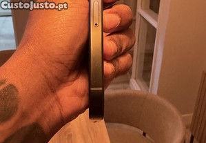 IPhone 16 Pro 128GB Black Titanium Impecável + Caixa + Capa Native Union