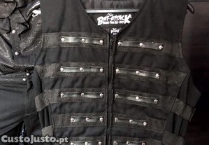 Colete Gótico Preto para Homem