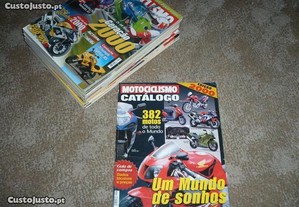 Revistas Motociclismo Ano 2000, n105/116+Catalogo