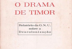 O Drama de Timor de Adriano Moreira