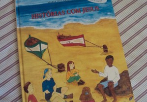 Livro intitulado Histórias com Jesus