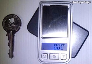 Micro balança digital de bolso 0.00 - 200 gramas