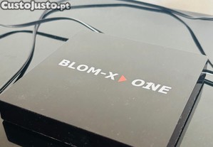 TV Box Blom -X ONE + Cabo Hdmi + Transformador + Comando