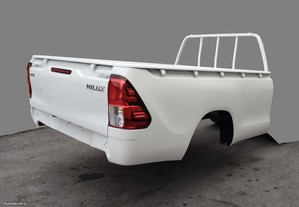 Caixa de carga metlica (NOVA) para Toyota Hilux (2020) cabine simples