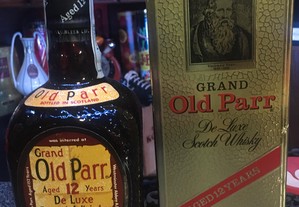 Whisky Old Parr 12 anos 43vol,75cl.