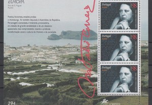 Bloco 166. 1996 / Europa - Mulheres. Açores.
