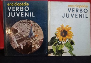 2 livros Enciclopédia Verbo Juvenil