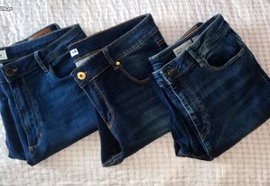 Calças Ganga/ Jeans - 44 Skinny
